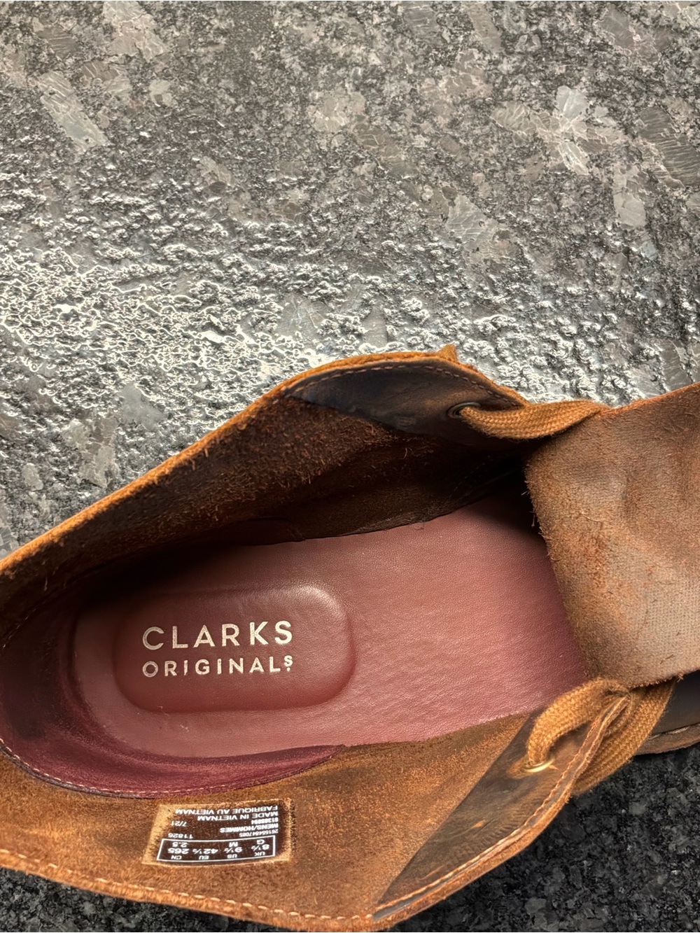 Clark’s Bushacre 2 men’s boot beeswax leather size 9.5-brown - Picture 6 of 8